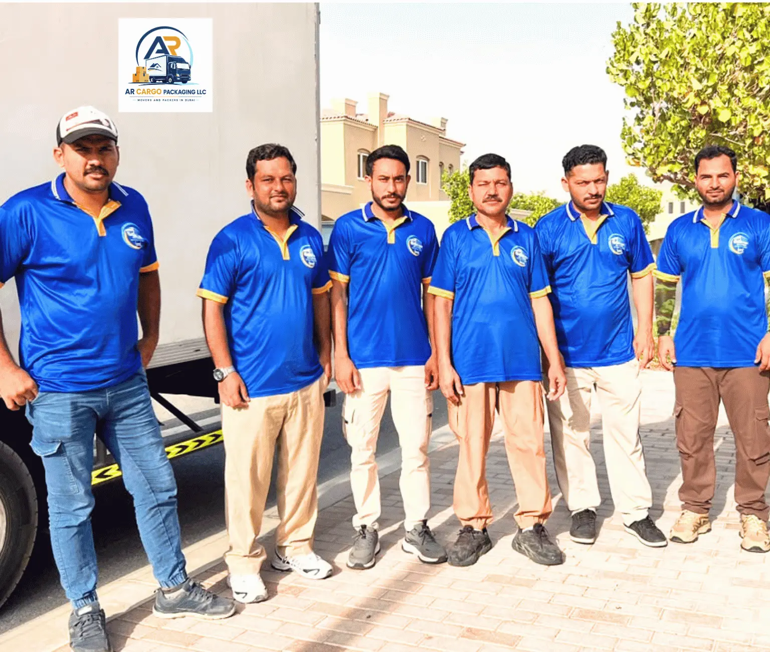 Best movers and packers in Dubai with the professional AR Cargo Packaging co moving team and relocation truck